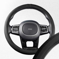 Оплетка SKYWAY Standart-2 М, черная, экокожа S01102481