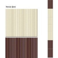 Панель ПВХ КронаПласт Unique кензо фон, 1 шт. 00-00057326