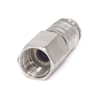 Быстроразъёмная пневморозетка PI TOOLS МАМА BRS-M1/2F с внутренней резьбой, Арт. 7570