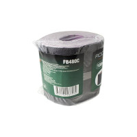 Бумага наждачная Rockforce на тканевой основе 100ммх10м в рулоне (P80) RF-FB480C(50943)