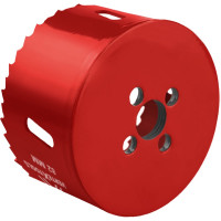 Коронка биметаллическая по металлу 82 мм vertextools 2525-82