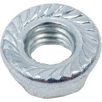 Гайка с фланцем МЕТАЛЛСЕРВИС М6, DIN 6923, цинк, 150 шт. 1241157