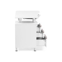 Компьютерный стол Woodville Erida white 11889