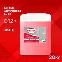 Антифриз Sintec LUXE G12+, (-40), красный, 20 кг, карбоксилатный 990470