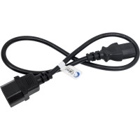 Кабель питания Cabeus монитор-компьютер IEC 320 C13 - IEC 320 C14 (3x1.0), 0.6 м PC-189-VDE-1.0-0.6M