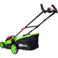 Аккумуляторная бесщеточная газонокосилка REDVERG RD-LM36-400BL/U 6672868