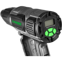 Технический фен FAVOURITE 2000 Вт, 2 режима работы, 60/60-600 С, 300-500 л/мин, LCD дисплей, набор насадок FHGP 2000LCD PROF