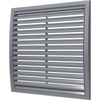 Решетка вентиляционная РРН разъемная 350х350 мм ASA Gray STREETLINE ERA 88-035