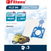 Мешок-пылесборник FILTERO FLZ 06 Экстра (3 шт.) 05693