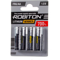 Элемент питания Robiton WINNER R-FR6-BL4 FR6 BL4 13266
