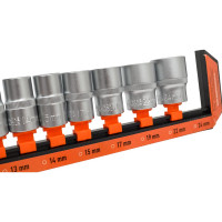 Набор головок 9 шт., 1/2", 10-24 мм АвтоDело 39849 15437