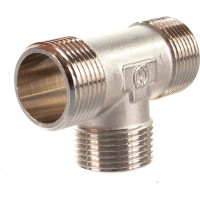 Никелированный тройник НН STOUT 1X1X1 SFT-0018-000111 RG008Q0QSTRKIF