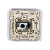 Компьютерная розетка LUXAR Deco с/у RJ-45 серебро с рифленой рамкой 4606400620396