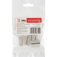 Компактная клемма ЭРА СМК NO-224-43 с пастой серии 245, 5 отверстий, 0,5-2,5 мм Б0043961