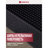 Грязесборный коврик VORTEX игольчатый 80х120х0,7см Flint 20095