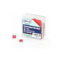 Флажковые предохранители Alca 10 A МИНИ, 100 шт. 673000