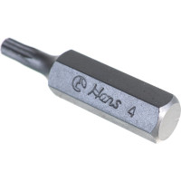 Двенадцатигранная короткая бита Hans XZN на 5/16" 4 мм 082-4M04