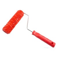 Декоративный жесткий резиновый валик STMDECOR зебра EG326T