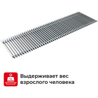 Решетка для внутрипольного конвектора TECHNO PPA 150-2000 RH04005596