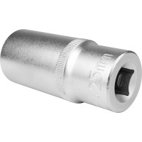 Головка 1/2" шестигранная удлиненная 25мм AV Steel AV-520225