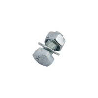 Болт с ш/г крепежная техника набор, полная резьба, din 933, 5x12, 40 шт. 17820