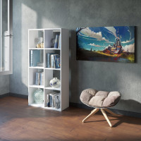 Стеллаж Атмосфера исп. 3 белый 00-00017999