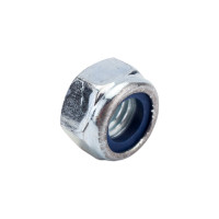 Гайка со стопорным кольцом МЕТАЛЛСЕРВИС м12, din 985, цинк, 100 шт. 1241191