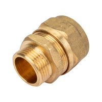 Переходник с наружной резьбой STOUT SFS-0001-003426 3/4x26 для металлопластиковых труб RG008S9DI9G9DN