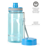 Бутылка для воды BAROUGE ACTIVE LIFE BP-919 600 мл/голубой/бутылка