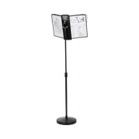 Демосистема напольная Promega office FDS032W 10 пан., черный Attache 409847