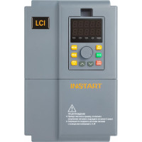 Преобразователь частоты INSTART lci-g7.5/p11-4b 7.5квт/11квт, 18а/24a, 3ф, 380в, 50гц/60гц, ip20, с панелью управления 000 91000