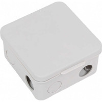 Распаячная коробка IEK км41256 100x100x50мм о/к ip54 8 вв. (7035) UKO31-100-100-050-K03-54