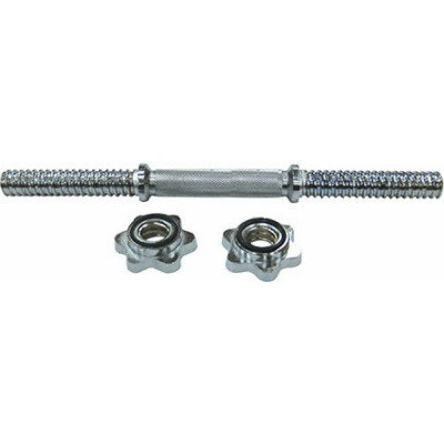 SportElite Гриф гантельный хром. L-41см (R0235)