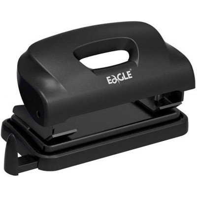 Eagle Дырокол OCEAN 25 л. металл черный линейка форматов P7122/black