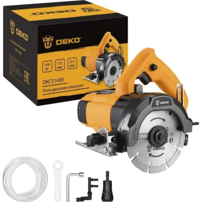 Дисковая пила алмазная DEKO DKCS1400 (3638) 063-4355