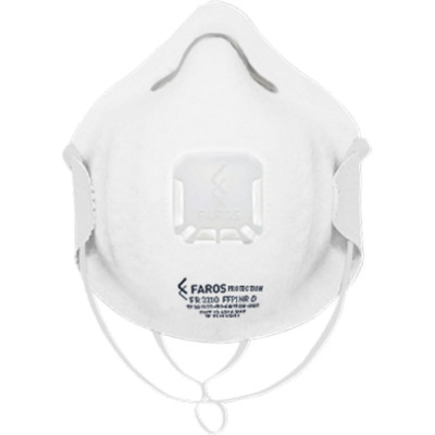 Респиратор FAROS HYGIENE FR 3110 STANDART, FFP1 NR D, с клапаном Рес 225