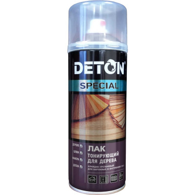 Защитный тонирующий лак для дерева Deton DTN-A07307