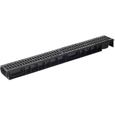Ecoteck Лоток STANDART 100.65 h69 с решеткой 100 чугунной поперечной, кл. С250 54158