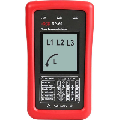 RGK Индикатор чередования фаз RP-60 755214