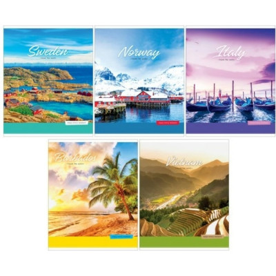 Тетрадь ArtSpace Путешествия. Travel the world Т80к_26691