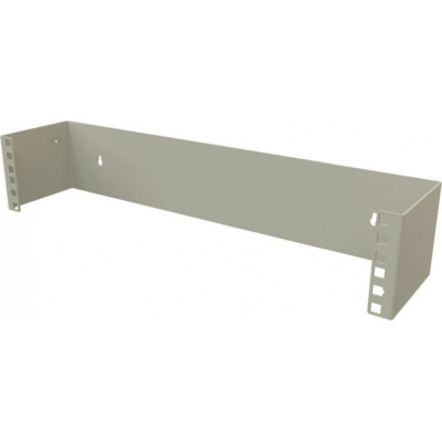 Hyperline BW19-2U-110F-RAL7035 Кронштейн настенный для 19