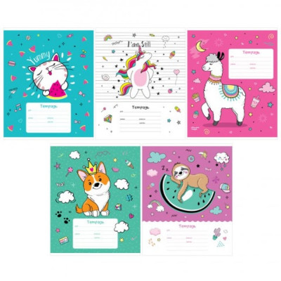 Тетрадь ArtSpace Рисунки. The cuties Т18к_29894