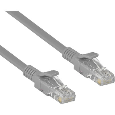 Патч-корд ExeGate UTP-RJ45-RJ45-5e-CU-50M-GY 282020