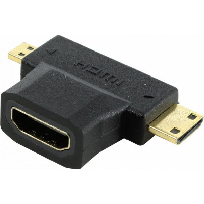 5bites Переходник, HDMI F - mini MDMI M + micro HDMI M HH1805FM-T