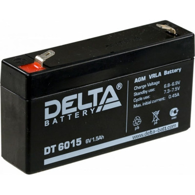 Батарея аккумуляторная DELTA DT 6015