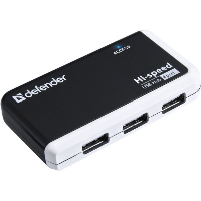 Defender Универсальный USB разветвитель Quadro Infix USB2.0, 4порта 83504