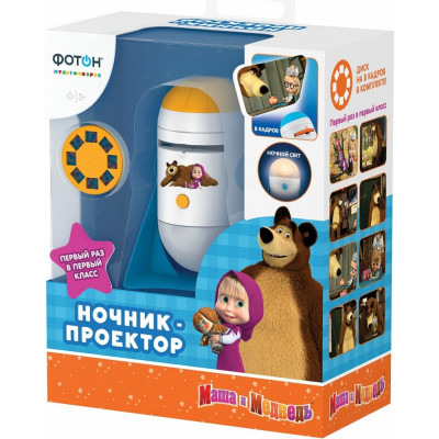 Ночник-проектор ФОТОН Маша и Медведь PNM-28 23032