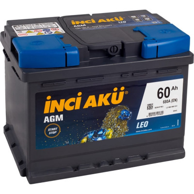 Аккумулятор INCI AKU AGM 60R 462587