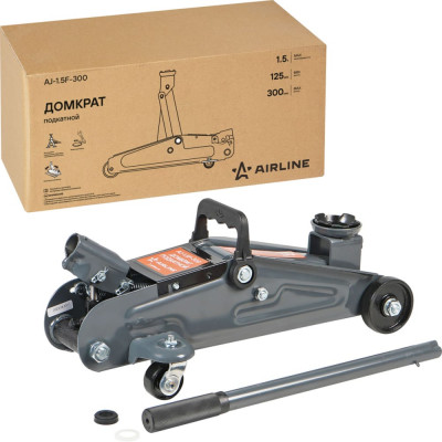 Airline Домкрат подкатной 1.5т (MIN - 140 мм, MAX - 300 мм) AJ-1.5F-300