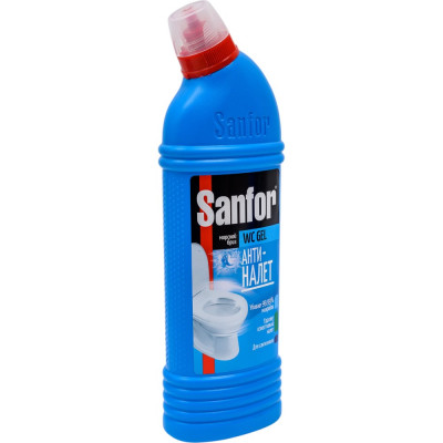 SANFOR Средство для уборки туалета 750 г WC gel Морской бриз 601959 1549